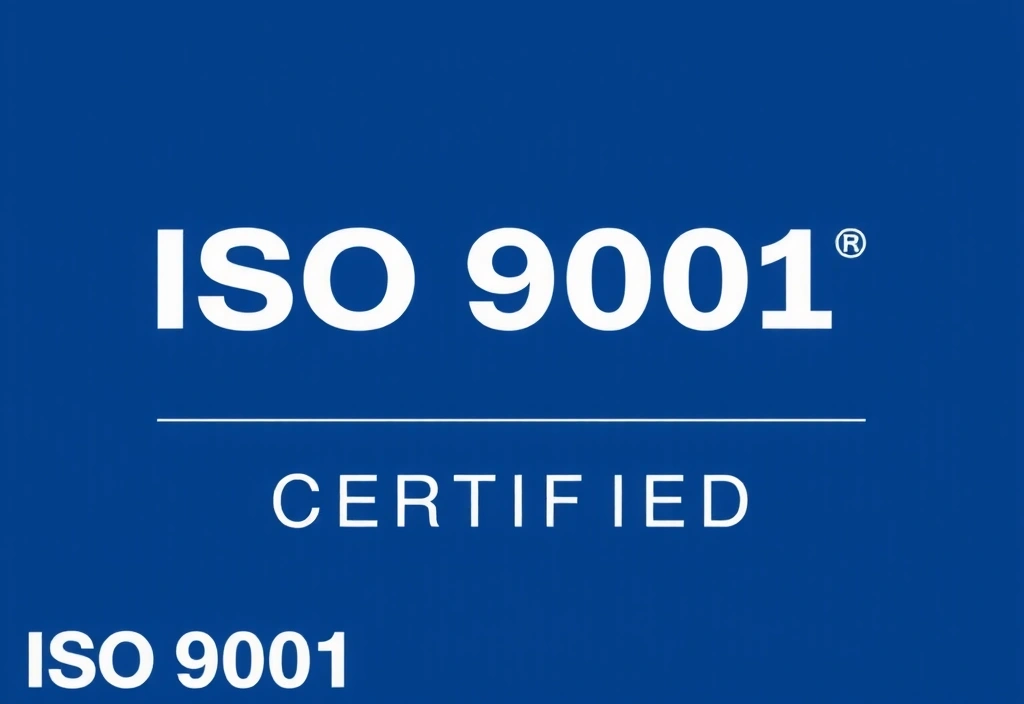 ISO 9001 certified logo