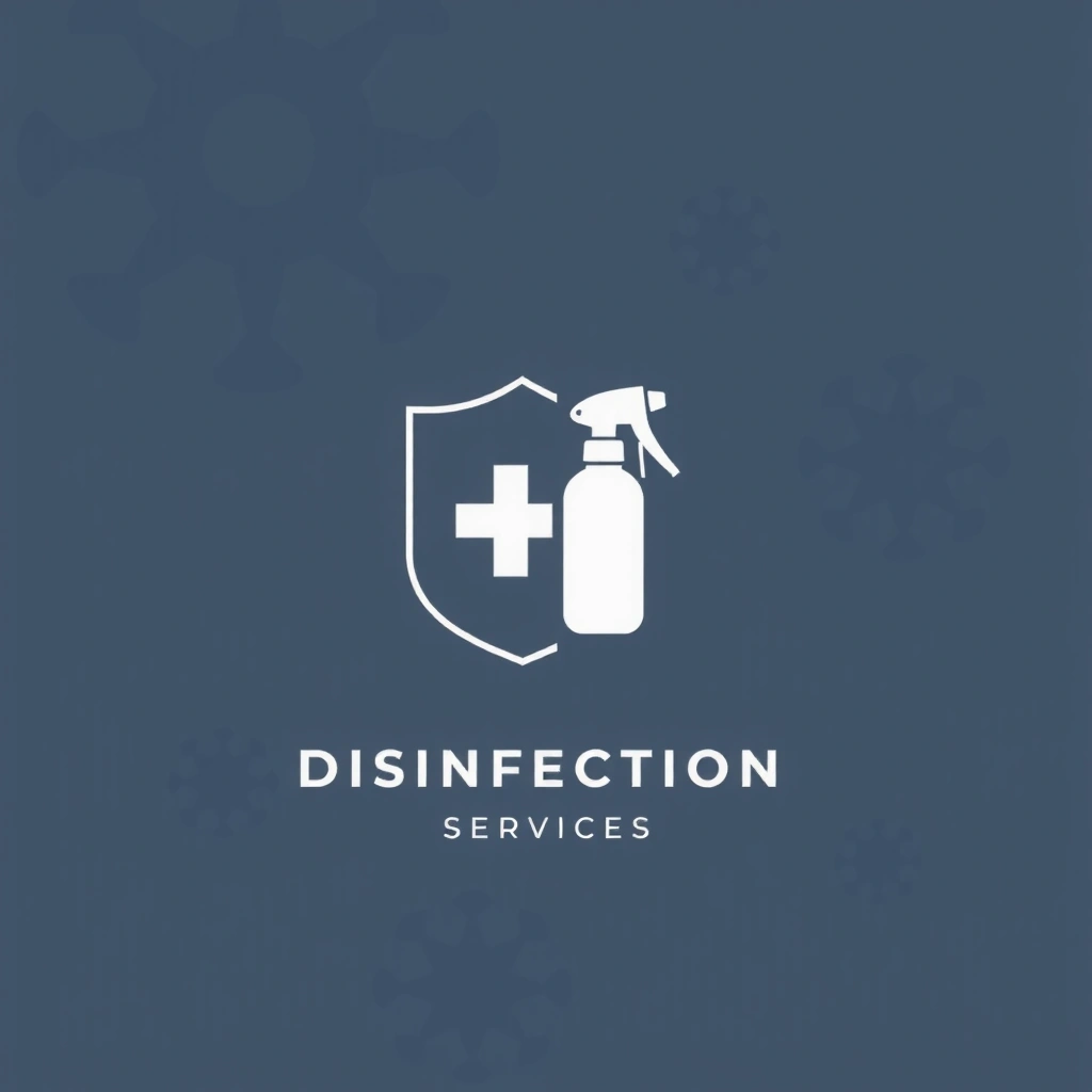 Icon representing disinfection services